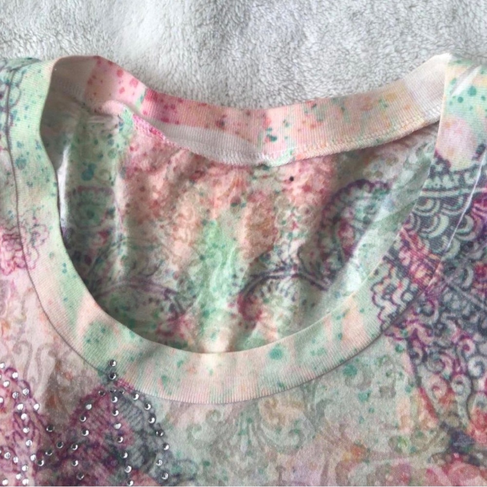 Multi Color Rhinestone Top - Picture 4 of 6